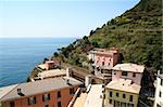 Italy. Cinque Terre. Colorful Riomaggiore village