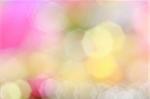 Colorful spots bokeh background