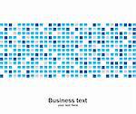 Business abstract background. Abstract fantasy composition circle texture blue fish in vector.