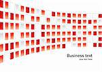 Business abstract background. Clean vector background in red.