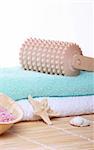 Bodycare composition with starfish and massage roll