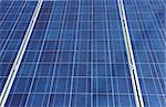Detailed background of a big solar panel