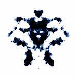 An image of a Rorschach ink blot