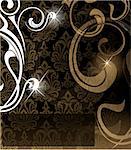 the vector brown abstract background eps 10