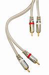 component audio cable with a gold covering