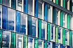 Idea Store, Whitechapel, London, 2005. Facade detail. Architects: Adjaye, Associates