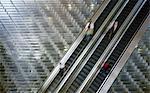 Hearst Tower, 300 West 57th Street, New York. 2006. Escalators. Architects: Foster and Partners