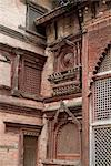 Wall detail, Kathmandu, Nepal