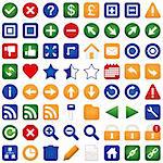 Set Of Icons For Web