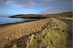 A Scottish coastal scenery seen from Isle of Skye.