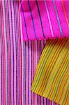 Mexican serape vibrant colorful macro fabric texture background
