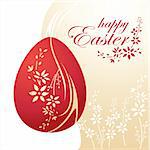 Vector illustration - Elegant Egg for Easter holiday celebration