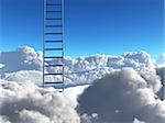 Ladder into sky