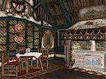 a fairy tale gingerbread house