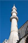 One of the minarets of the Blue Mosque - Istanbul