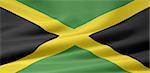 High resolution flag of Jamaica