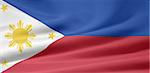 High resolution flag of the Philippines