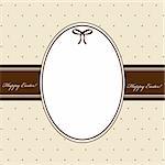 Vector elegant greeting card