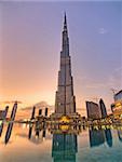Tallest building in the world located at Dubai