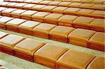 rows of seats in chinese temple