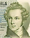 Vincenzo Bellini (1801-1835) on 5000 Lire 1985 Banknote from Italy. Italian opera composer.