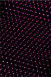 Black plastic mesh texture back lit with pink light.