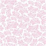 Pink vector rose seamless flower background pattern, floral vintage illustration. Cute backdrop.