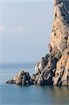 rock and sea. Landscape in Crimea, Ukraine