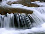 A small cascade on Wolf Creek at Vogel State Park - Georgia.