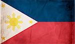 Grunge flag series -  Philippines