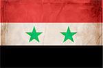 Grunge flag series -  Syria