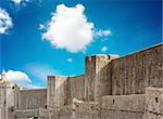 Dubrovnik fortress city wall