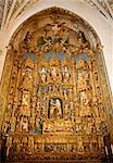 Golden Altar in The Cathedral In Burgos, Spain