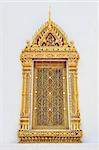 ancient window at wat Pho,thailand