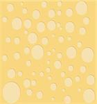 a cheese yellow background with food motive