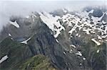 a small lake in a mountain slope, Fagaras mountains, Romania