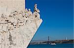 The Padrao dos Descobrimentos (Monument to the Discoveries) located in the Belem district of Lisbon, Portugal