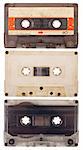 Old audio cassettes