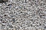 White pebbles from Mediterranean sea