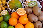 Fresh fruits for sale on market place