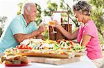 Couple Dining Al Fresco