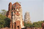 old city in ayuttaya thailand