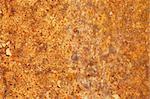 The surface of rusty sheet metal - texture