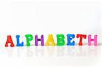 colorful plastic toy letters