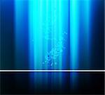 Blue modern abstract vector line magic background