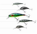 Only one fishing lure wobbler is interesting enough
