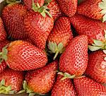fresh strawberry, texture close up, background .