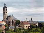 The Church of St. James is a representative urban Gothic church in the town of Kutna Hora (Kuttenberg), Czech republic. The church was built in the years from 1330 to 1420.  Kutna Hora, Czech republic