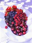 Assortment of berry fruits