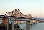 Bay Bridge connecting San Francisco and Oakland